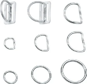 Best Divers anello a “D” 50 mm 25° (2 pz.)