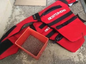 Best Divers collare apnea ROSSO