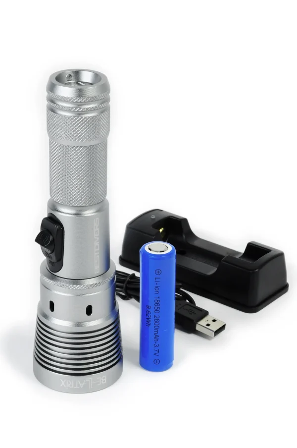 Best Divers kit batteria ricaricabile 18650